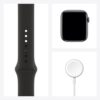 Apple Watch SE GPS+Cellular 44mm Space Grey Aluminum Case with Black Sport Band