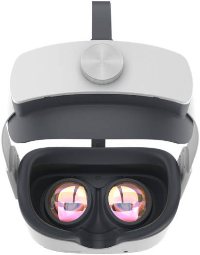 Pico Neo 3 Link 2-in-1 Standalone & Steam VR Headset, 5.5" LCD 120Hz 4K Display, 2x 6 DoF-Controller, 6GB + 256GB, 360° Surround, 9 Axis Sensor, WiFi & BT, 5300mAh Battery, Black - White | NEO-3-LINK