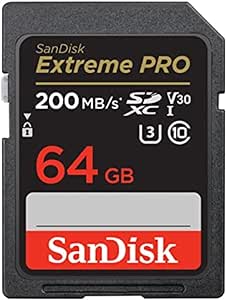 MICRO SD SANDISK 64GB EXTREME PRO 200MB/S