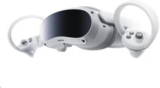 PICO 4 All-In-One VR Headset, 90Hz 4K+ Super-Vision Display, 6DOF Positioning System, 8GB + 128GB Storage, 360° Surround Stereo Speakers,BT & Wi-Fi 6 5GHz, 5300mAh Battery, White-Gray | PICO4-128