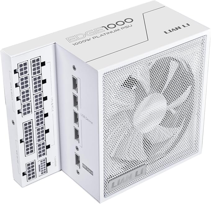 Lian Li EDGE 1000W 80 PLUS Platinum Full Modular ATX Supply - White