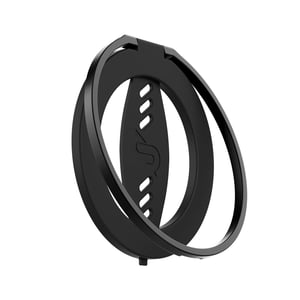 Remson Mag-X Phone Grip Finger Strap Magnetic Phone Kickstand with Silicone Strap Compatible for iPhone 14, 13 Pro/Max/Plus