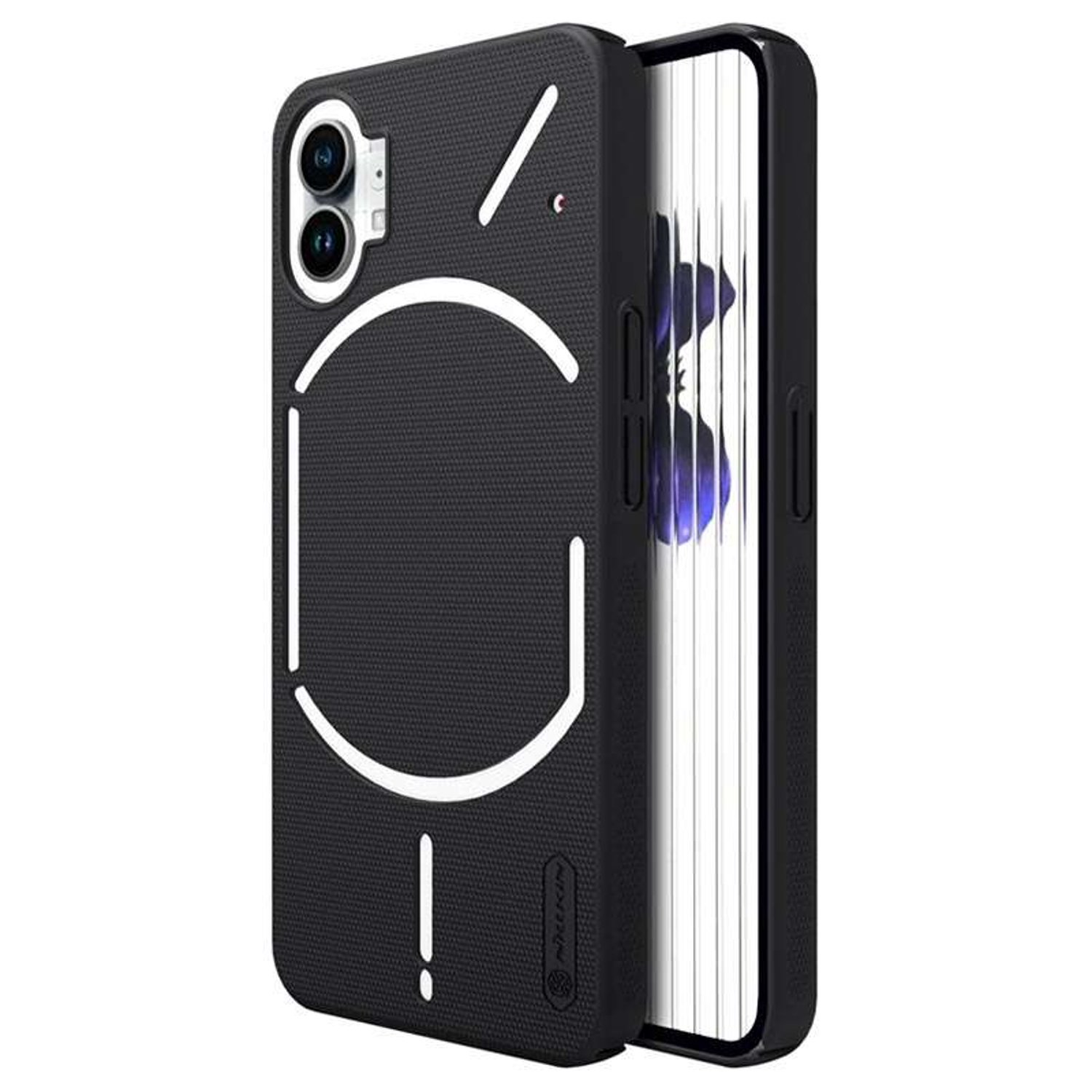 Nillkin Super Frosted Shield Matte Cover Case for Nothing Phone 1 – Black