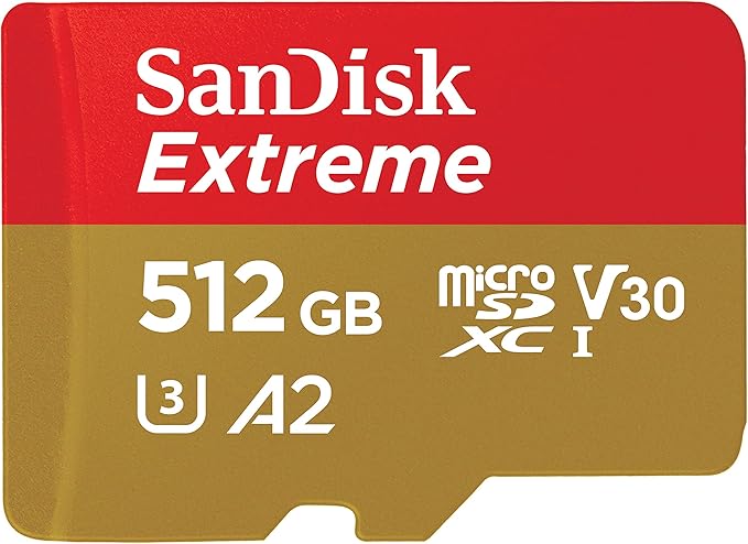 Micro Sd 512Gb Sandisk Class 100 10Mb/S