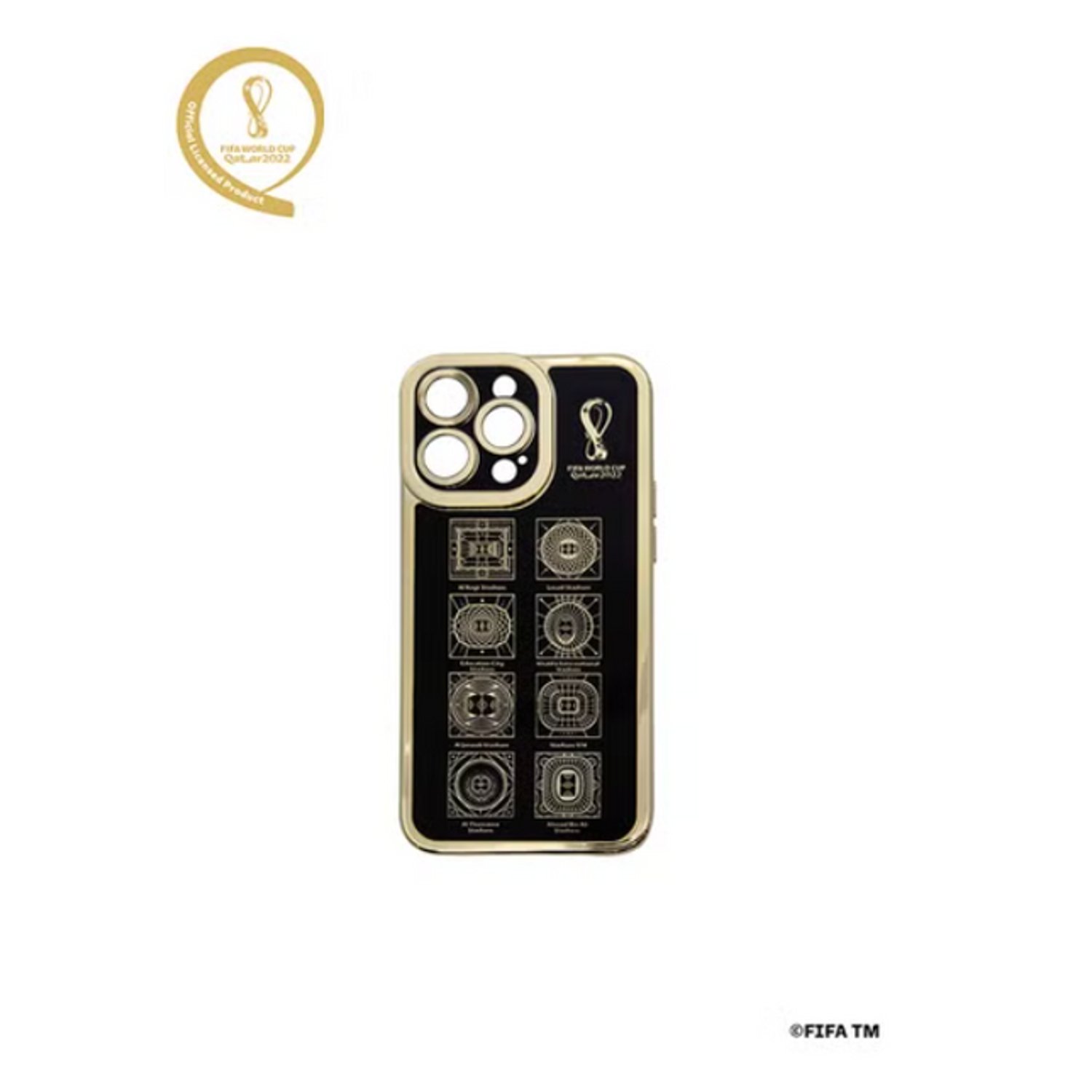 FIFA World Cup Qatar 2022 Logo Phone Case for iPhone 14 Pro