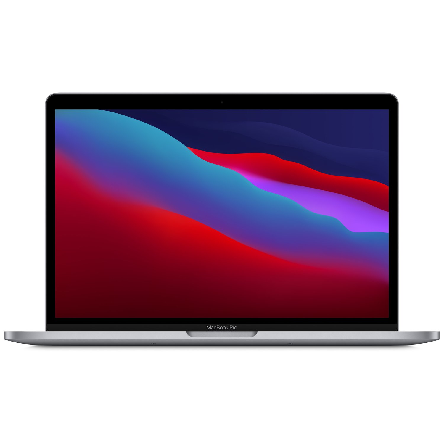 Apple MacBook Pro 13-inch (2020) – Apple M1 Chip / 8GB RAM / 256GB SSD / 8-core GPU / macOS Big Sur / English & Arabic Keyboard / Space Grey / Middle East Version – [MYD82AB/A]