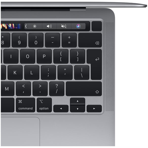 Apple MacBook Pro 13-inch (2020) – Apple M1 Chip / 8GB RAM / 256GB SSD / 8-core GPU / macOS Big Sur / English & Arabic Keyboard / Space Grey / Middle East Version – [MYD82AB/A]