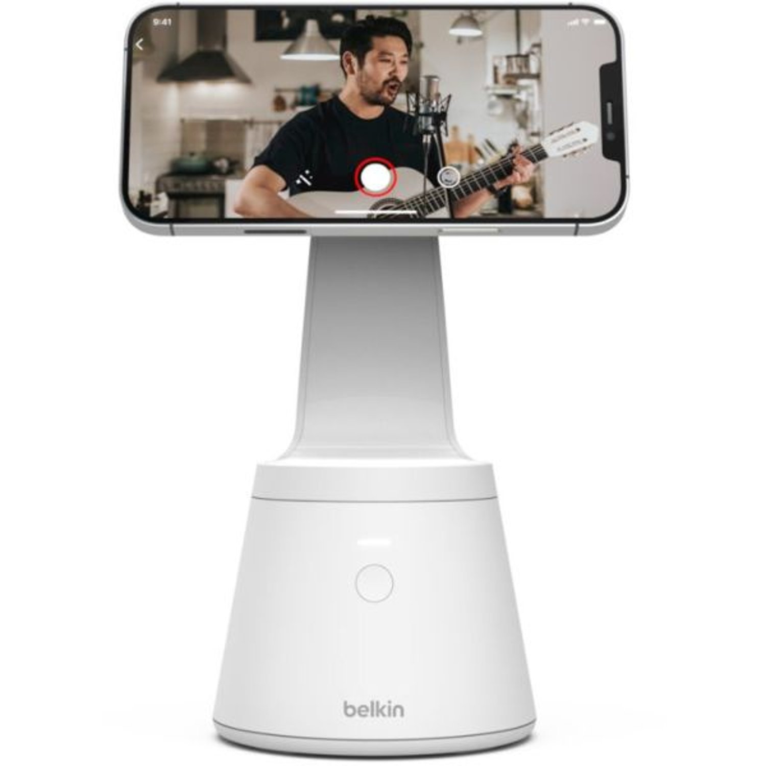 Belkin Magnetic Phone Mount With Face Tracking White
