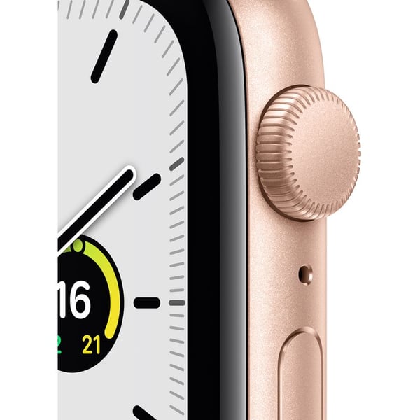 Apple Watch SE GPS 40mm Gold Aluminium Case Starlight Sport Band – Regular