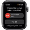 Apple Watch SE GPS 40mm Space Grey Aluminium Case Midnight Sport Band – Regular