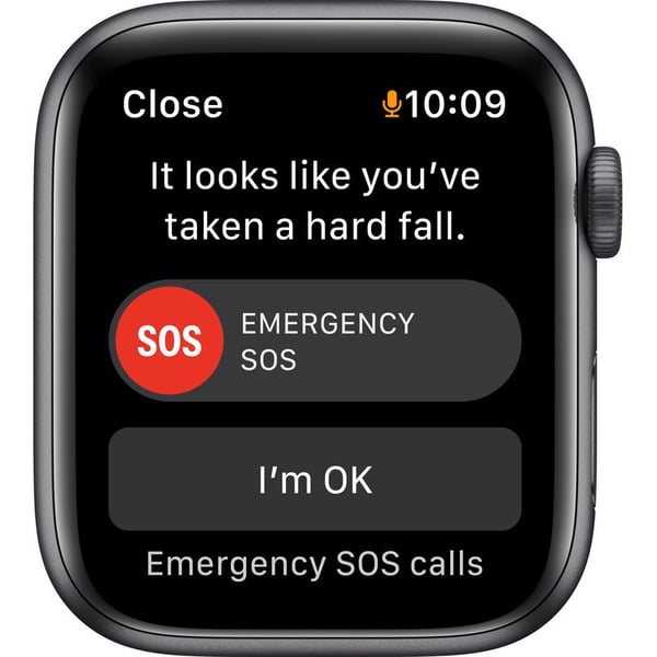 Apple Watch Nike SE GPS 40mm Space Grey Aluminium Case Anthracite/Black Nike Sport Band – Regular