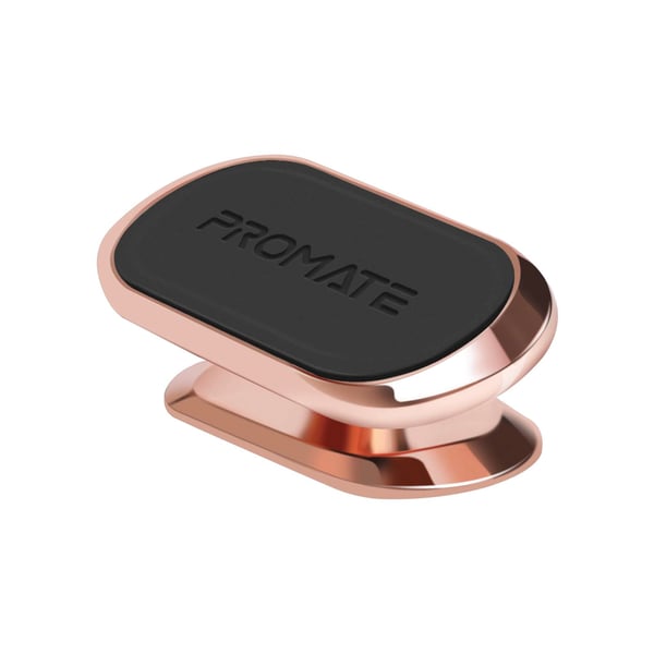 Promate Magnetic Car Phone Holder Universal Rose Gold
