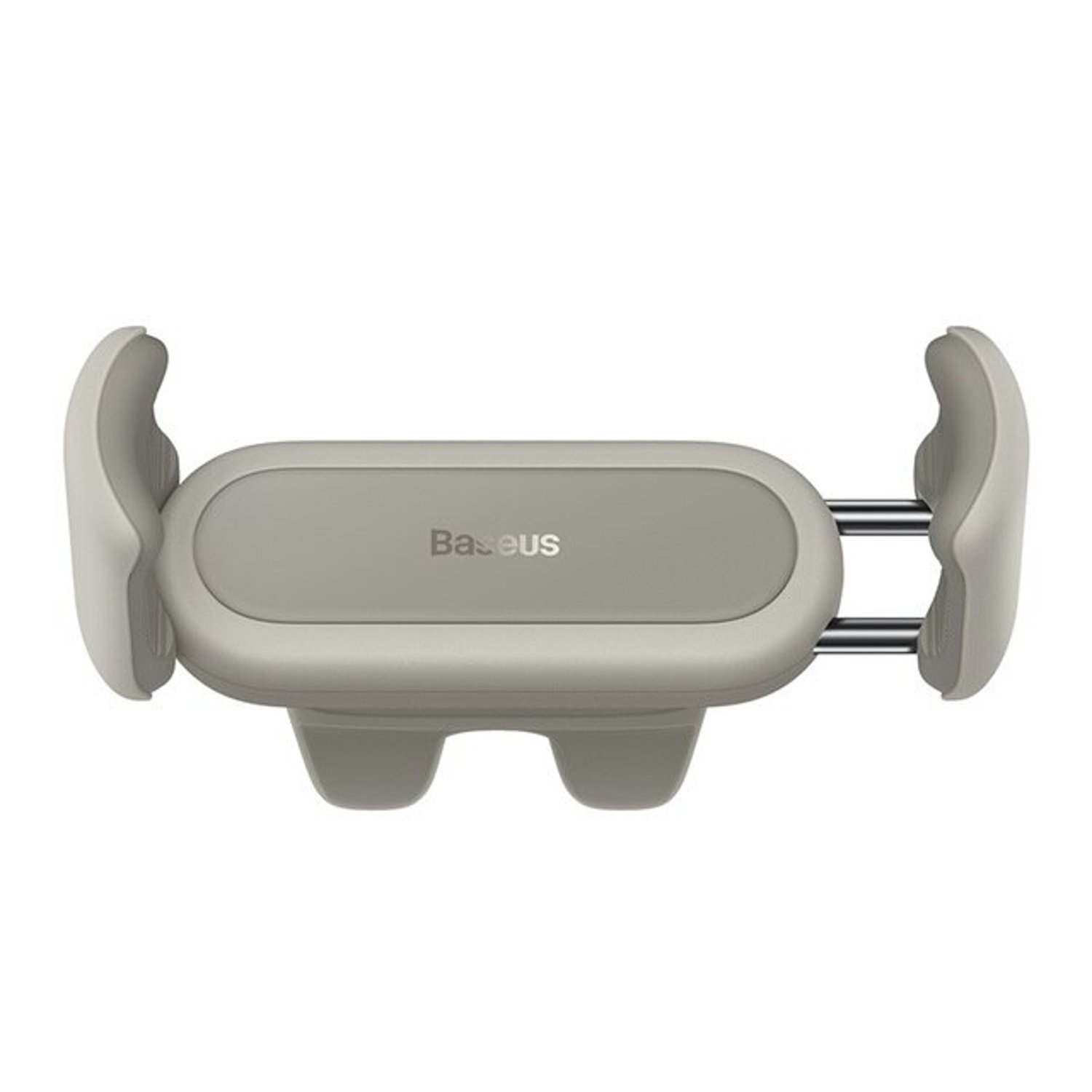 Baseus Steel Cannon 2 Air Outlet Car Mount Spring Clip Mobile Phone Holder – Cream