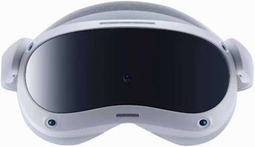 PICO 4 All-In-One VR Headset, 90Hz 4K+ Super-Vision Display, 6DOF Positioning System, 8GB + 128GB Storage, 360° Surround Stereo Speakers,BT & Wi-Fi 6 5GHz, 5300mAh Battery, White-Gray | PICO4-128