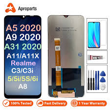 LCD A5 2020/ A31 2020 /A9 2020 /C3 ) GOLD